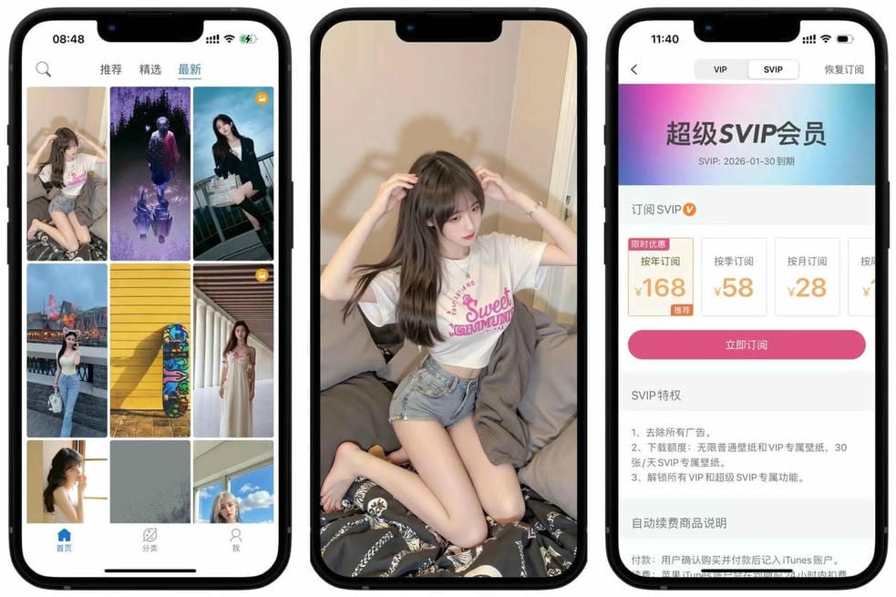 壁纸 V5.0.6 解锁VIP 4K动态壁纸插图